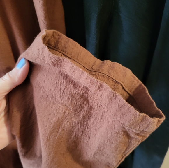 Washed cotton romper/overall bundle - Picture 5 of 6